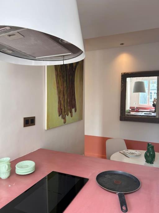 Un Fabuleux Decor Pour Un Chaleureux Appartement Parijs Buitenkant foto