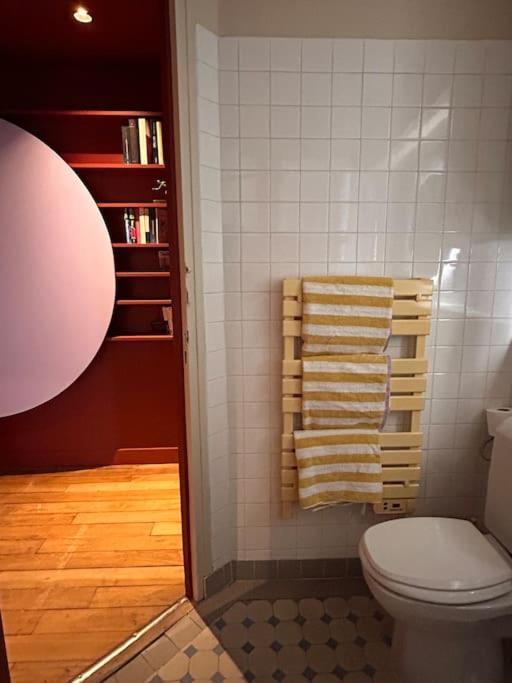 Un Fabuleux Decor Pour Un Chaleureux Appartement Parijs Buitenkant foto